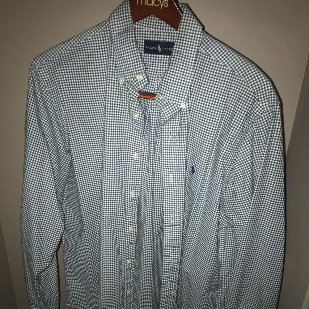 Polo Ralph Lauren Long Sleeve Green Shirt